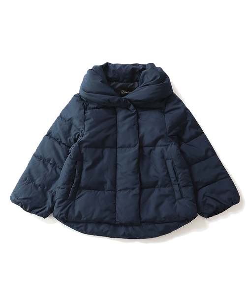 devirock（デビロック）の「ガールズ中綿ジャケット（その他アウター・キッズ・ネイビー/ラベンダー/キャメル/ライトベージュ/チャコール・160cm/150cm/130cm/140cm/120cm/110cm/100cm）」の17枚目の写真