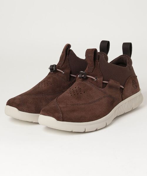 Timberland ティンバーランド の メンズ ボルテロ スリッポン シューズ ダークブラウン スニーカー Wear
