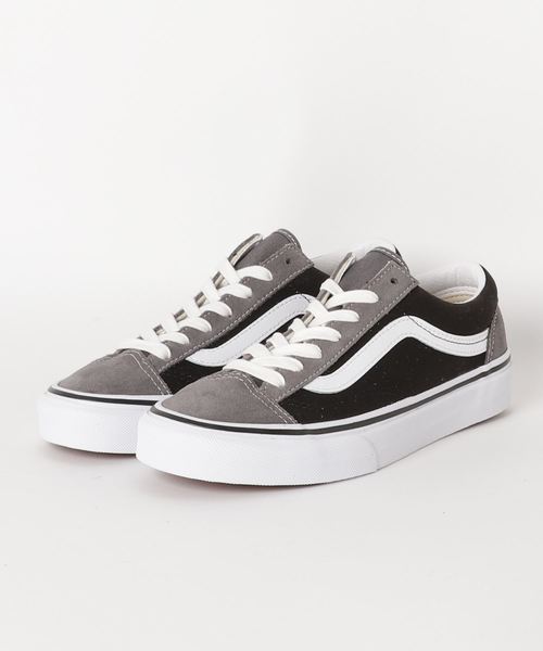 style 36 vintage suede pewter black