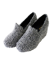 mystic | ツイードウェッジ(パンプス)