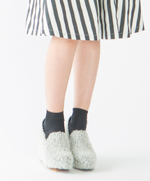 mystic | ツイードウェッジ(パンプス)