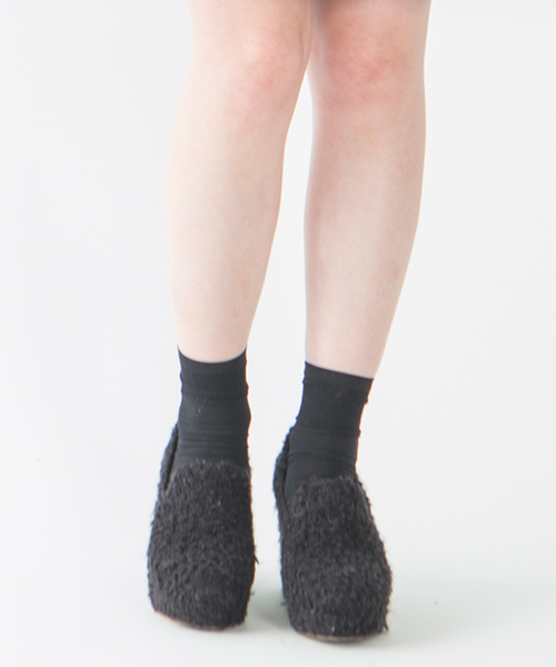 mystic(ミスティック)の「ツイードウェッジ(パンプス・レディース・オフホワイト/ブラック/グレー/チャコールグレー・36/37/38)」の3枚目の写真