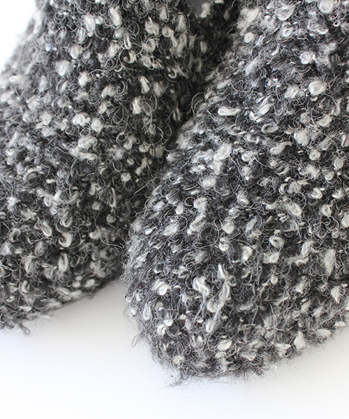 mystic(ミスティック)の「ツイードウェッジ(パンプス・レディース・オフホワイト/ブラック/グレー/チャコールグレー・36/37/38)」の8枚目の写真