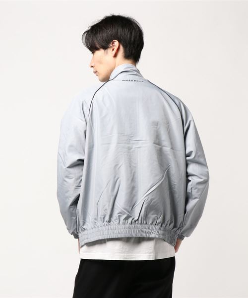 FILA(フィラ)の「【FILA/フィラ】ワンポイント刺繍 裏メッシュ ブルゾン(ブルゾン・メンズ・ネイビー/シルバー/ブラック/ベージュ・L/LL/M)」の6枚目の写真