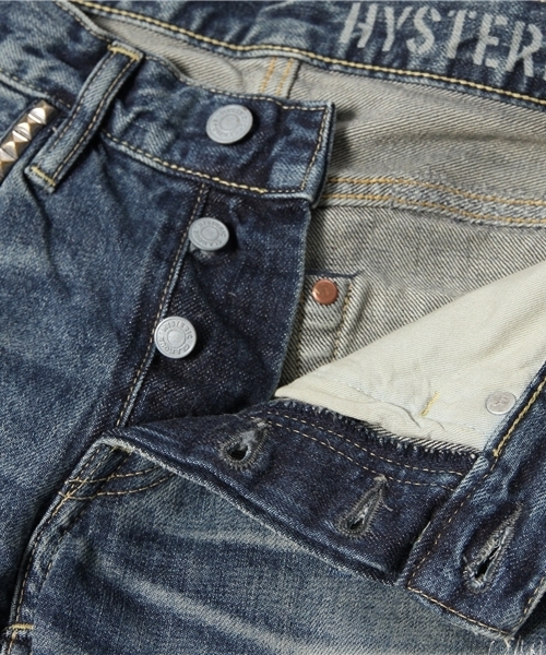 HYSTERIC GLAMOUR(ヒステリックグラマー)の「DUR加工デニム スリムストレートPT(デニムパンツ・メンズ・インディゴブルー・30inch/29inch/34inch/28inch/31inch/32inch)」の11枚目の写真