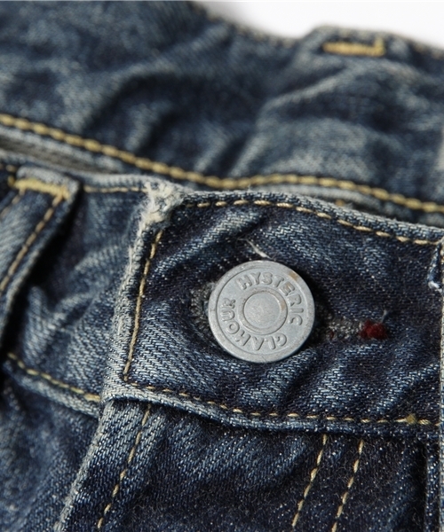 HYSTERIC GLAMOUR(ヒステリックグラマー)の「DUR加工デニム スリムストレートPT(デニムパンツ・メンズ・インディゴブルー・30inch/29inch/34inch/28inch/31inch/32inch)」の12枚目の写真