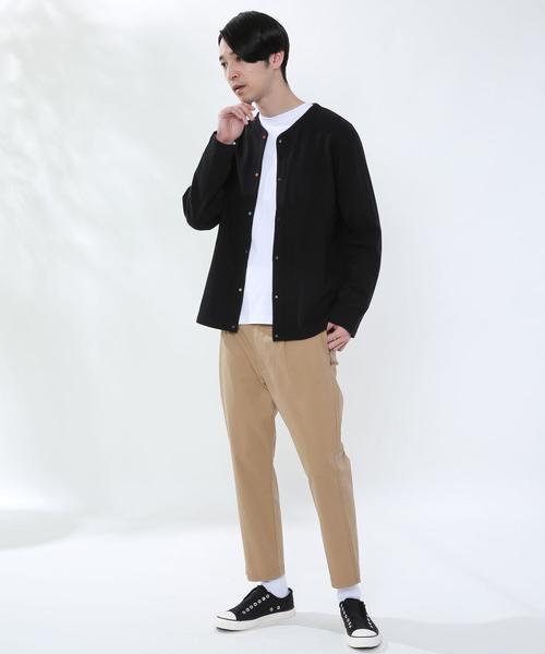 coen（コーエン）の「タックアンクルチノパンツ#（チノパンツ・メンズ・ベージュ/ブラック/オリーブ・MEDIUM/X-LARGE/LARGE/SMALL）」の15枚目の写真