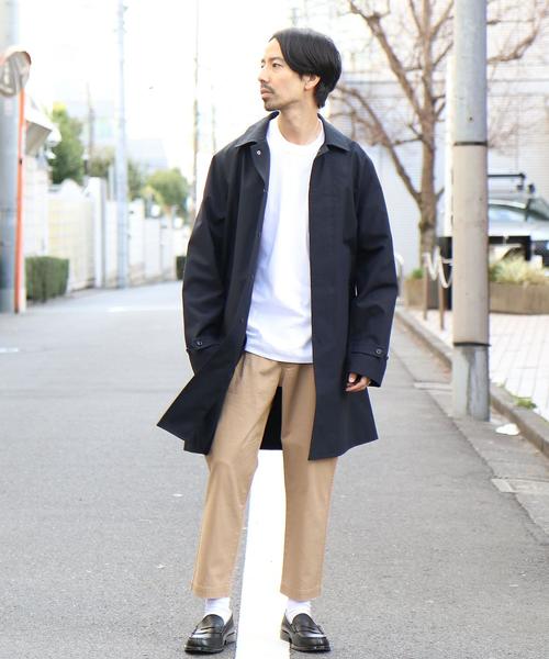 coen（コーエン）の「タックアンクルチノパンツ#（チノパンツ・メンズ・ベージュ/ブラック/オリーブ・MEDIUM/X-LARGE/LARGE/SMALL）」の16枚目の写真