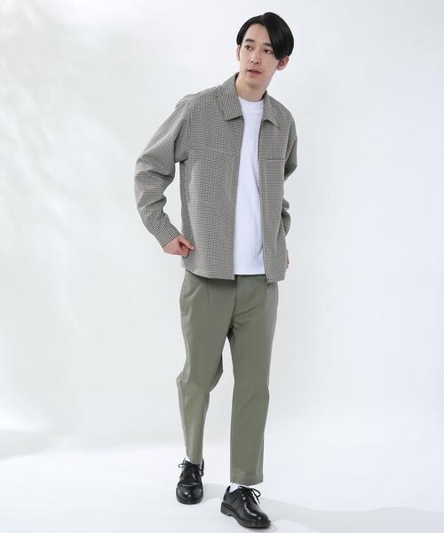 coen（コーエン）の「タックアンクルチノパンツ#（チノパンツ・メンズ・ベージュ/ブラック/オリーブ・MEDIUM/X-LARGE/LARGE/SMALL）」の9枚目の写真