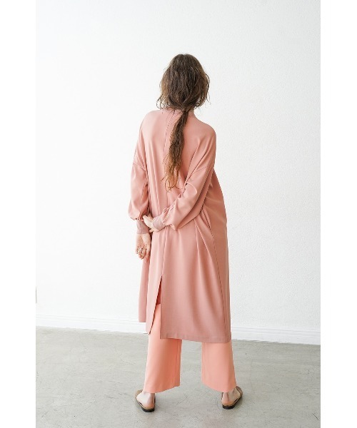 CLANE（クラネ）の「FRONT GATHER LOOSE ONE PIECE（ワンピース）」 - WEAR