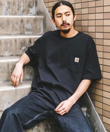 CARHARTT カーハート Oxford Sports Shirt ルーズシルエット ビッグ ポケットTEE K87