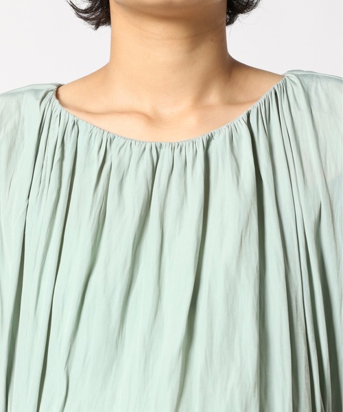 Lepsim レプシィム のファッション マタニティウェア グッズ マタニティウェア グッズ ママ ベビー 店舗限定アイテム マタニティ ギャザー2wayワンピース セール 送料無料一番 の マタニティウェア グッズ