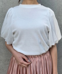 FUN.TRINITY | パフスリーブトップス(Tシャツ/カットソー)