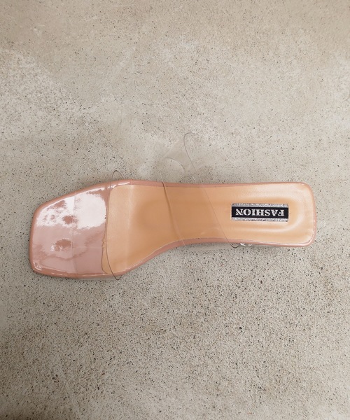 Riberry（リベリー）の「クリアサンダル（サンダル・レディース・イエロー/ベージュ/ピンク/ブルー・M/L）」の8枚目の写真