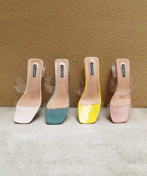 Riberry（リベリー）の「クリアサンダル（サンダル・レディース・イエロー/ベージュ/ピンク/ブルー・M/L）」の6枚目の写真