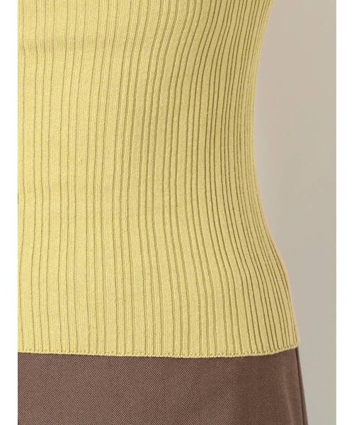 dazzlin（ダズリン）の「ボートネックイレリブハーフスリーブニットトップス（ニット/セーター・レディース・オフホワイト/ピンク/グリーン/ブラウン・FREE）」の20枚目の写真