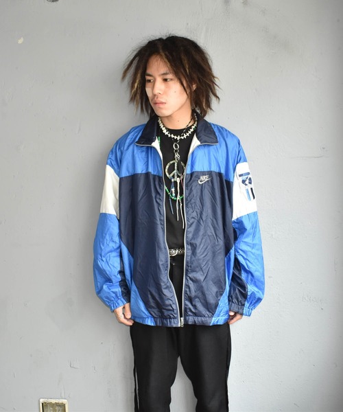 NIKE インターナショナル　ナイロンジャケット NIKE - 00s NIKE ナイキ インテル ナイロンジャケット サッカー