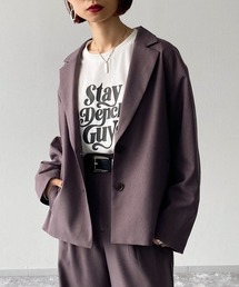 PAGEBOY | ウールライクセットアップジャケット(その他アウター)