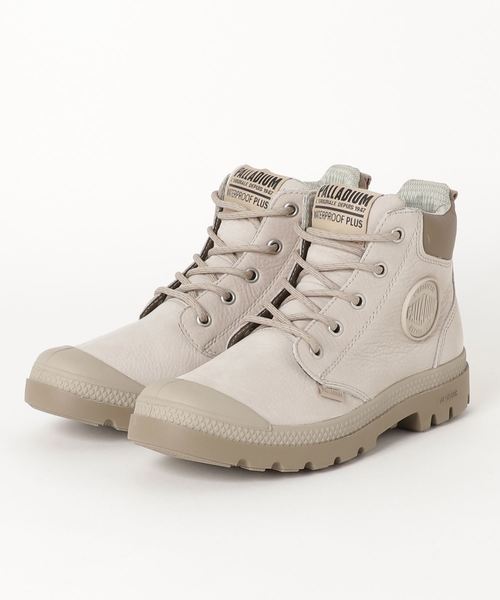 PALLADIUM（パラディウム）の「PALLADIUM/パラディウム　防水レザーシューズ　76464（レインシューズ・メンズ・ブラウン/ブラウン系その他/ストーン/ブラック・28.0cm/27.0cm/26.0cm/25.0cm/24.0cm/23.0cm/23.5cm/24.5cm）」の2枚目の写真