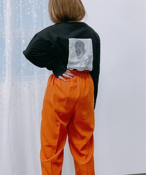 ap retro（アプレトロ）の「アソートガールズプリントTEE【ZOZO原定アイテム】（Tシャツ/カットソー・レディース・アッシュブラウン/ブラック/モカ/ホワイト系その他/ブラック系その他/オフホワイト・FREE）」の5枚目の写真