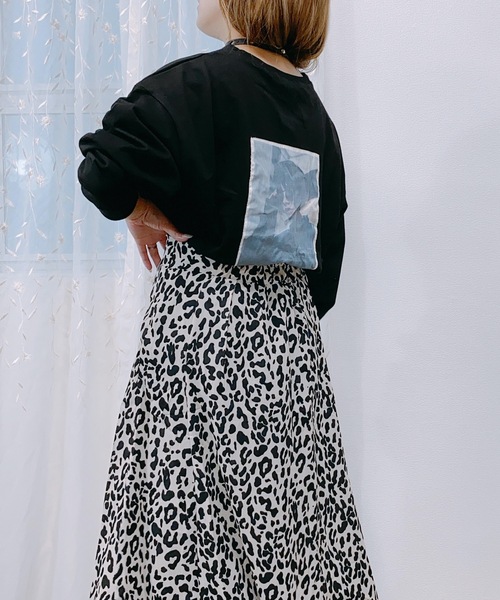 ap retro（アプレトロ）の「アソートガールズプリントTEE【ZOZO原定アイテム】（Tシャツ/カットソー・レディース・アッシュブラウン/ブラック/モカ/ホワイト系その他/ブラック系その他/オフホワイト・FREE）」の4枚目の写真