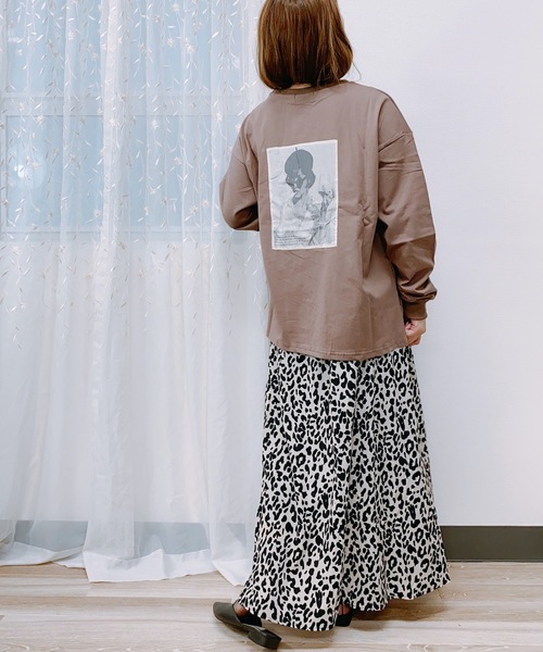 ap retro（アプレトロ）の「アソートガールズプリントTEE【ZOZO原定アイテム】（Tシャツ/カットソー・レディース・アッシュブラウン/ブラック/モカ/ホワイト系その他/ブラック系その他/オフホワイト・FREE）」の20枚目の写真