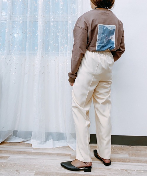 ap retro（アプレトロ）の「アソートガールズプリントTEE【ZOZO原定アイテム】（Tシャツ/カットソー・レディース・アッシュブラウン/ブラック/モカ/ホワイト系その他/ブラック系その他/オフホワイト・FREE）」の9枚目の写真