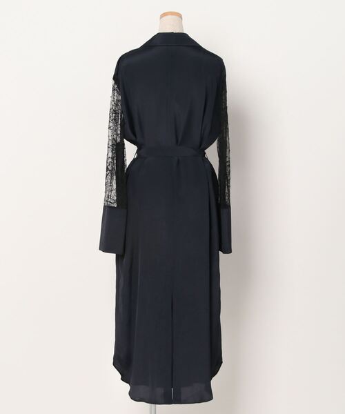STAIR（ステア）の「STAIR レーススリーブシャツドレス（ワンピース  