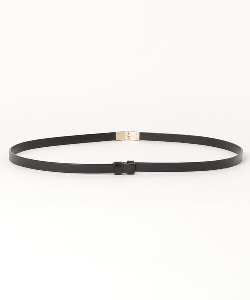 NARACAMICIE（ナラカミーチェ）の「メタルバックルベルト（ベルト・レディース・ブラック/ブラウン・FREE）」の3枚目の写真