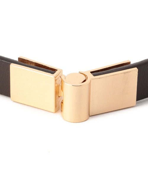 NARACAMICIE（ナラカミーチェ）の「メタルバックルベルト（ベルト・レディース・ブラック/ブラウン・FREE）」の8枚目の写真