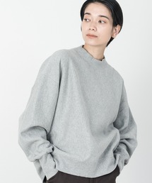 ALLUMER | ルーズシルエットハイネックヴィンテージスウェット(スウェット)