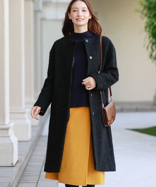 MACKINTOSH PHILOSOPHY（ﾏｯｷﾝﾄｯｼｭ ﾌｨﾛｿﾌｨｰ）の「ウールブークレコート 