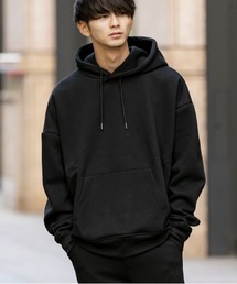 Beno | ボリューム裏起毛 ビッグシルエット ラウンジ プルオーバー パーカー【 セットアップ 対応】(パーカー)