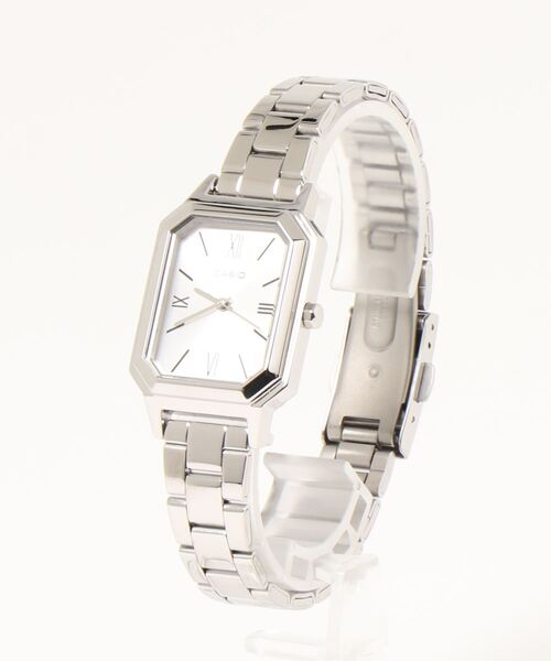CASIO(カシオ)の「【60】【CASIO】クラッシック オクタゴンケース(アナログ腕時計・レディース・ブラック/シルバー/ブルー/ブラック系その他/ブルー系その他/シルバー系その他・FREE)」の5枚目の写真