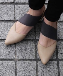 antiqua（アンティカ）の「低反発ローヒールゴアパンプス（パンプス）」