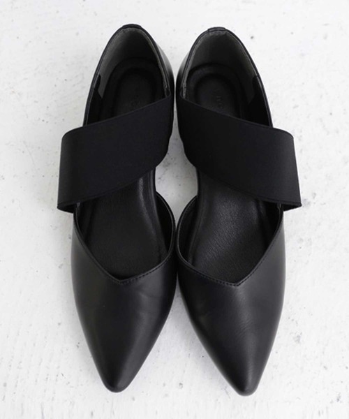 antiqua（アンティカ）の「低反発ローヒールゴアパンプス（パンプス・レディース・ブラック/ホワイト/ベージュ系その他・S/M/L/XXL/LL）」の21枚目の写真