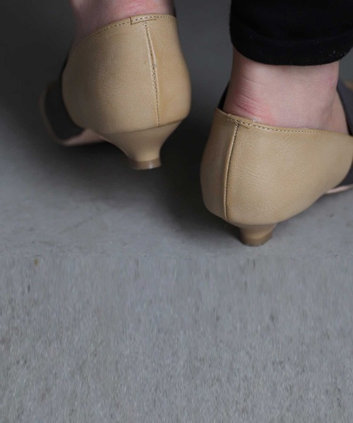 antiqua（アンティカ）の「低反発ローヒールゴアパンプス（パンプス・レディース・ブラック/ホワイト/ベージュ系その他・S/M/L/XXL/LL）」の18枚目の写真