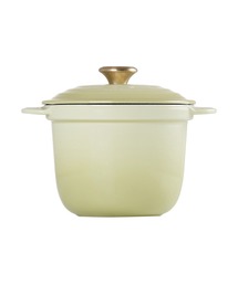 ルクルーゼ　ココット・エブリィ 18 【ワサビ】 (ライトゴールドツマミ) Le Creuset（ルクルーゼ）の「ココット・エブリィ 18 ワサビ