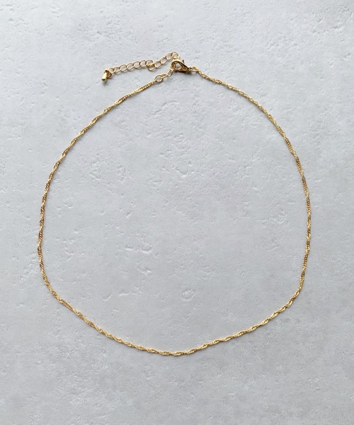 iso(イソ)の「ランダムチェーンネックレス(ネックレス・レディース・シルバー/ゴールド・FREE)」の8枚目の写真