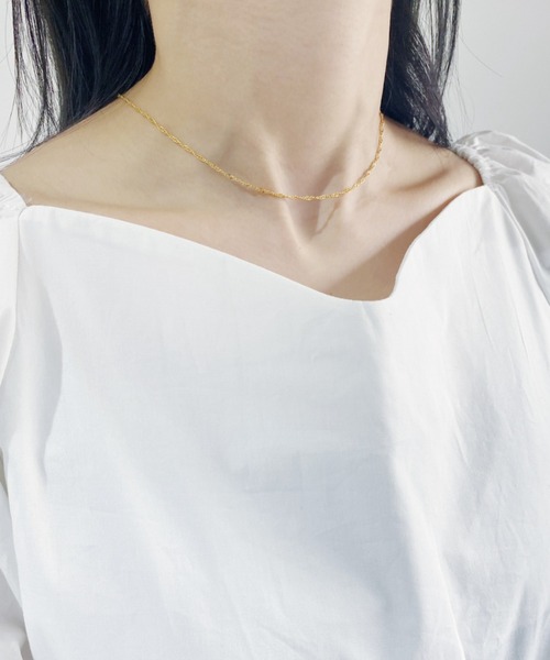 iso(イソ)の「ランダムチェーンネックレス(ネックレス・レディース・シルバー/ゴールド・FREE)」の16枚目の写真