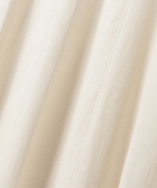 TEVALT(ヴァレット)の「綿麻 サロペワンピース(サロペット/オーバーオール・レディース・ホワイト/ネイビー/カーキ・38)」の9枚目の写真