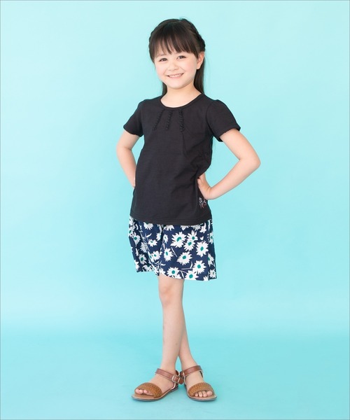 RAGMART(ラグマート)の「プレーンTシャツ(Tシャツ/カットソー・キッズ・ブラック/グレー・120cm/110cm/130cm/100cm)」の5枚目の写真