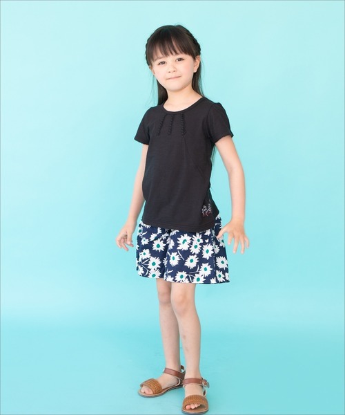 RAGMART(ラグマート)の「プレーンTシャツ(Tシャツ/カットソー・キッズ・ブラック/グレー・120cm/110cm/130cm/100cm)」の8枚目の写真