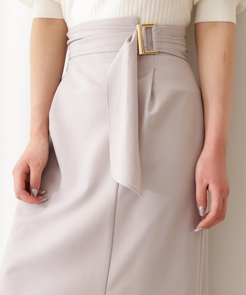 1211120406 スカート Body Proportion Body サッシュベルトタイトスカート スカート Dressing プロポーションボディドレッシング のファッション