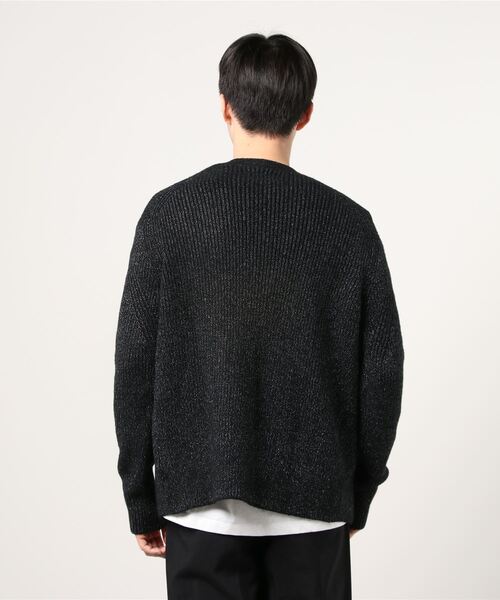 ALLSAINTS（オールセインツ）の「COSMIC CARDIGAN | COSMIC カーディガン（カーディガン/ボレロ・メンズ・ブラック・XS）」の3枚目の写真