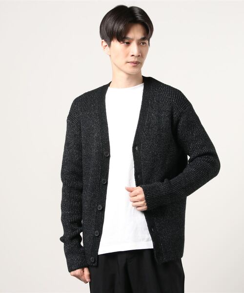 ALLSAINTS（オールセインツ）の「COSMIC CARDIGAN | COSMIC カーディガン（カーディガン/ボレロ・メンズ・ブラック・XS）」の4枚目の写真