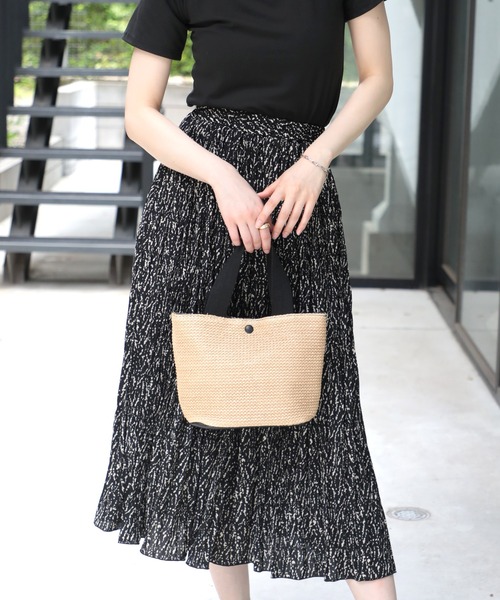 SETUP7(セットアップセブン)の「夏の指名バッグはこれ!【SETUP7】トレンド手提げかごバッグ SCCH(かごバッグ・レディース・ブラック/ベージュ/ブラック系その他2/ベージュ系その他/ホワイト/ベージュ系その他3/ブラウン・FREE)」の10枚目の写真