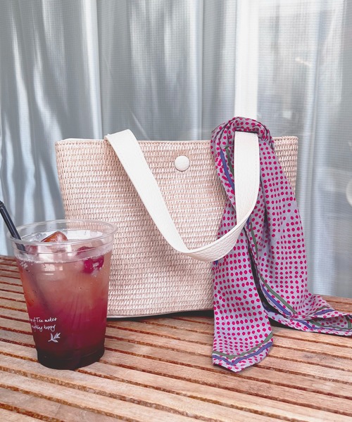 SETUP7(セットアップセブン)の「夏の指名バッグはこれ!【SETUP7】トレンド手提げかごバッグ SCCH(かごバッグ・レディース・ブラック/ベージュ/ブラック系その他2/ベージュ系その他/ホワイト/ベージュ系その他3/ブラウン・FREE)」の21枚目の写真