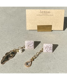 【-lensa-】２wayゴールドポイントピアス(MA)