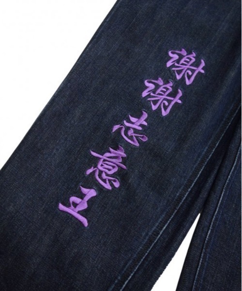 shei shei co LTD(シェイシェイシーオーエルティディ)の「【SHEI SHEI/シェイシェイ】BAD BOY×SHEI SHEI BAGGY DENIM(デニムパンツ・メンズ・ブラック/インディゴブルー・MEDIUM)」の21枚目の写真